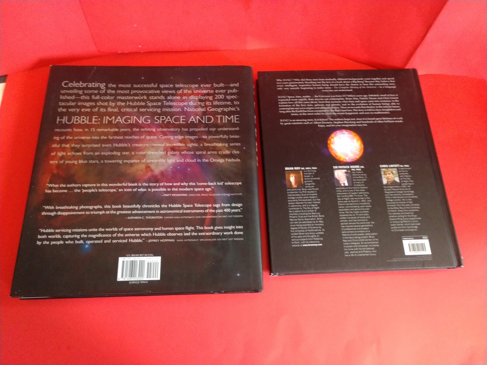 Hubble: Imaging Space and Time Devorkin, David and Bang! by Brian May Hard Cover