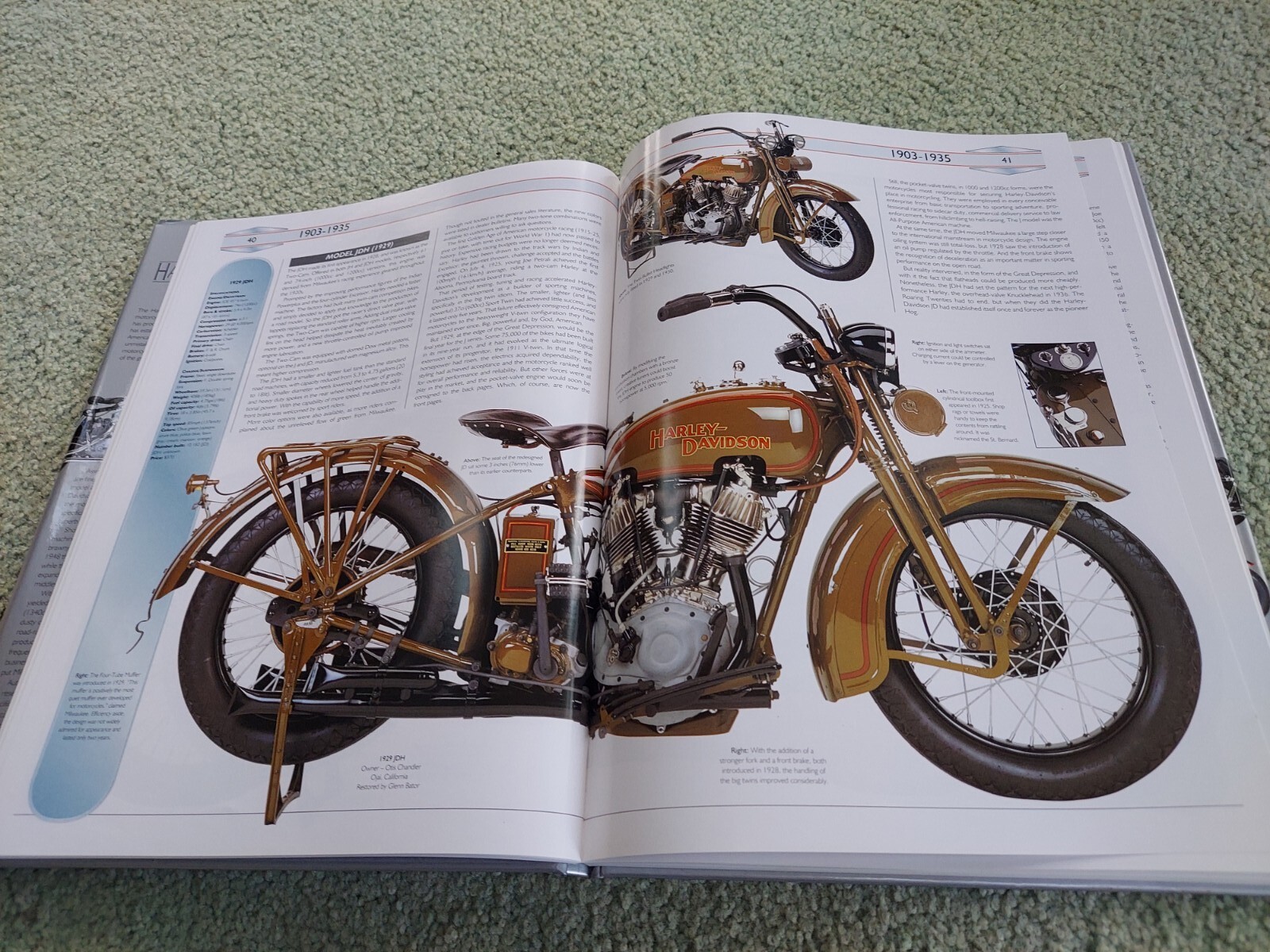 The Complete Harley-Davidson Encyclopedia 1997 Hardcover 159 pages A+++Condition