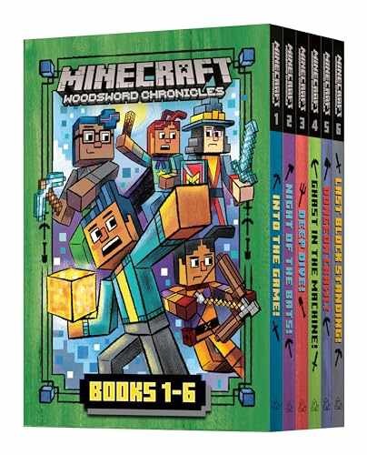 Minecraft Woodsword Chronicles: – Hardcover, by Eliopulos Nick – Acceptable n