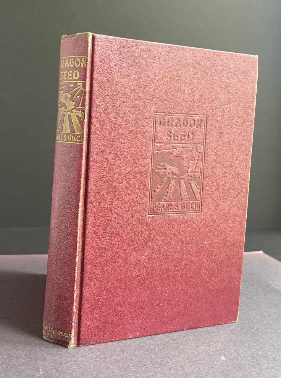 1943 “Dragon Seed” By Pearl S. Buck Vintage Hardcover Book