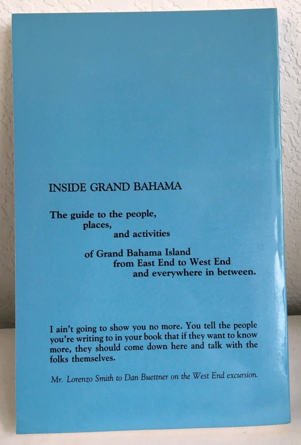 Inside Grand Bahama by Dan Buettner