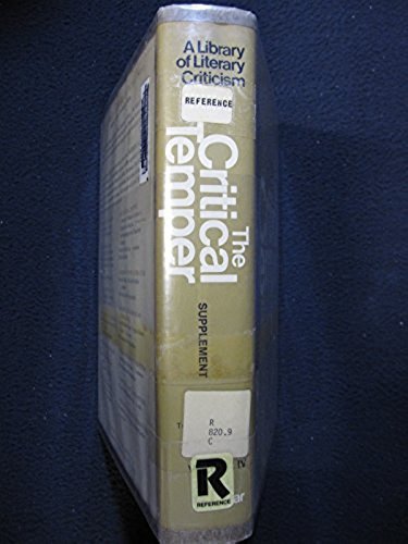 Critical Temper Vol. 4 [Sep 01, 1979] Tucker, Martin Modern Survey Literature