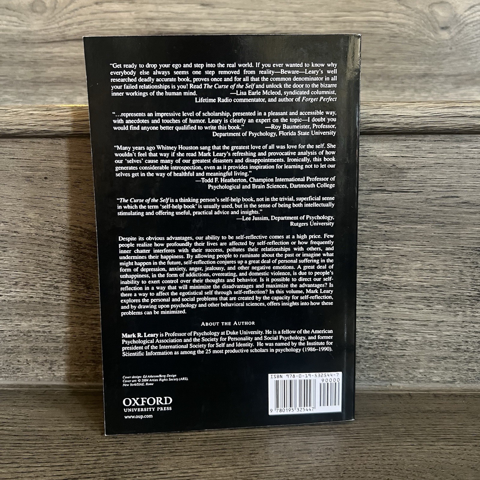 The Curse of the Self : Self-Awareness, Egotism, & Quality… by Mark Leary (PB)