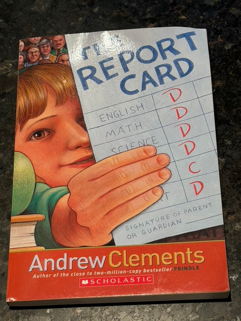 Scholastic Books Lot: Last Holiday Concert, Report Card, Accidental Cheerleader