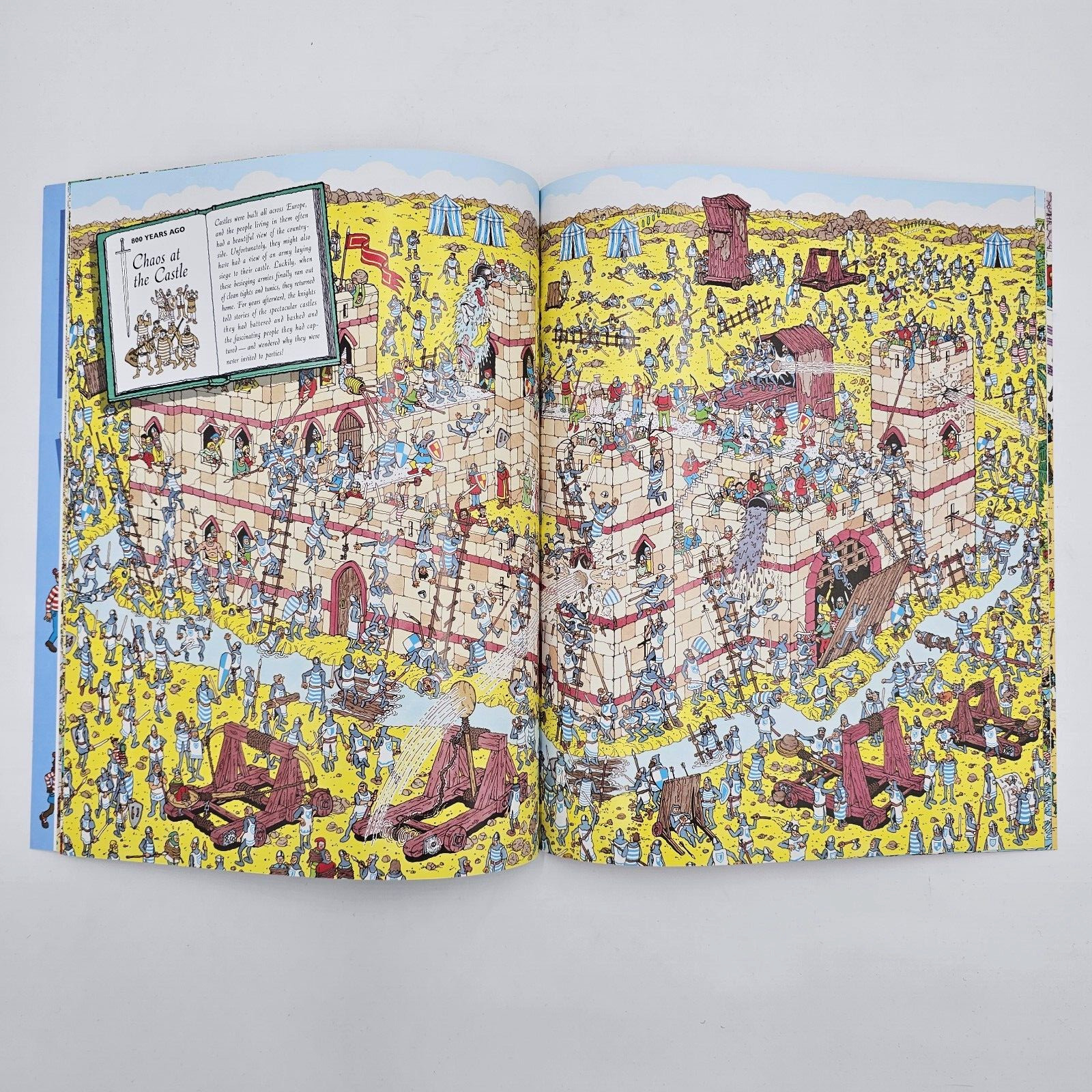 Wheres Waldo? The Super Six! Boxed Set Of 6 Books Poster & 80-Piece Puzzle – LN