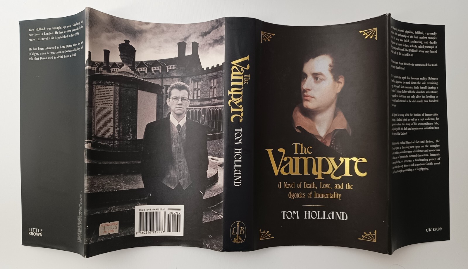 Tom Holland The Vampyre 1st Edition 1995 UK Hardcover Book