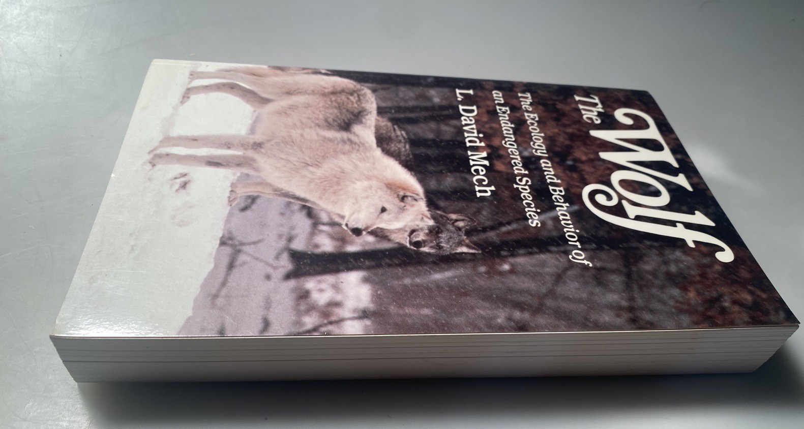 THE WOLF Ecology Behavior of an ENDANGERED SPECIES by L. David Mech SIGNED