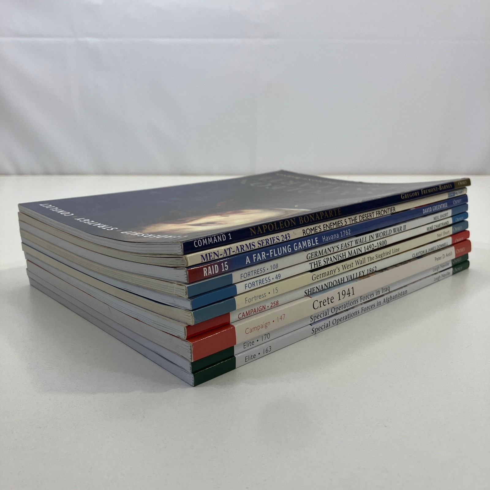 Osprey Publishing Military History Reference Books Mixed Volumes and Series TPB