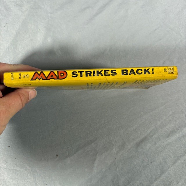 Mad Strikes Back Paperback Comics Funny Parody Satire Vintage 1963