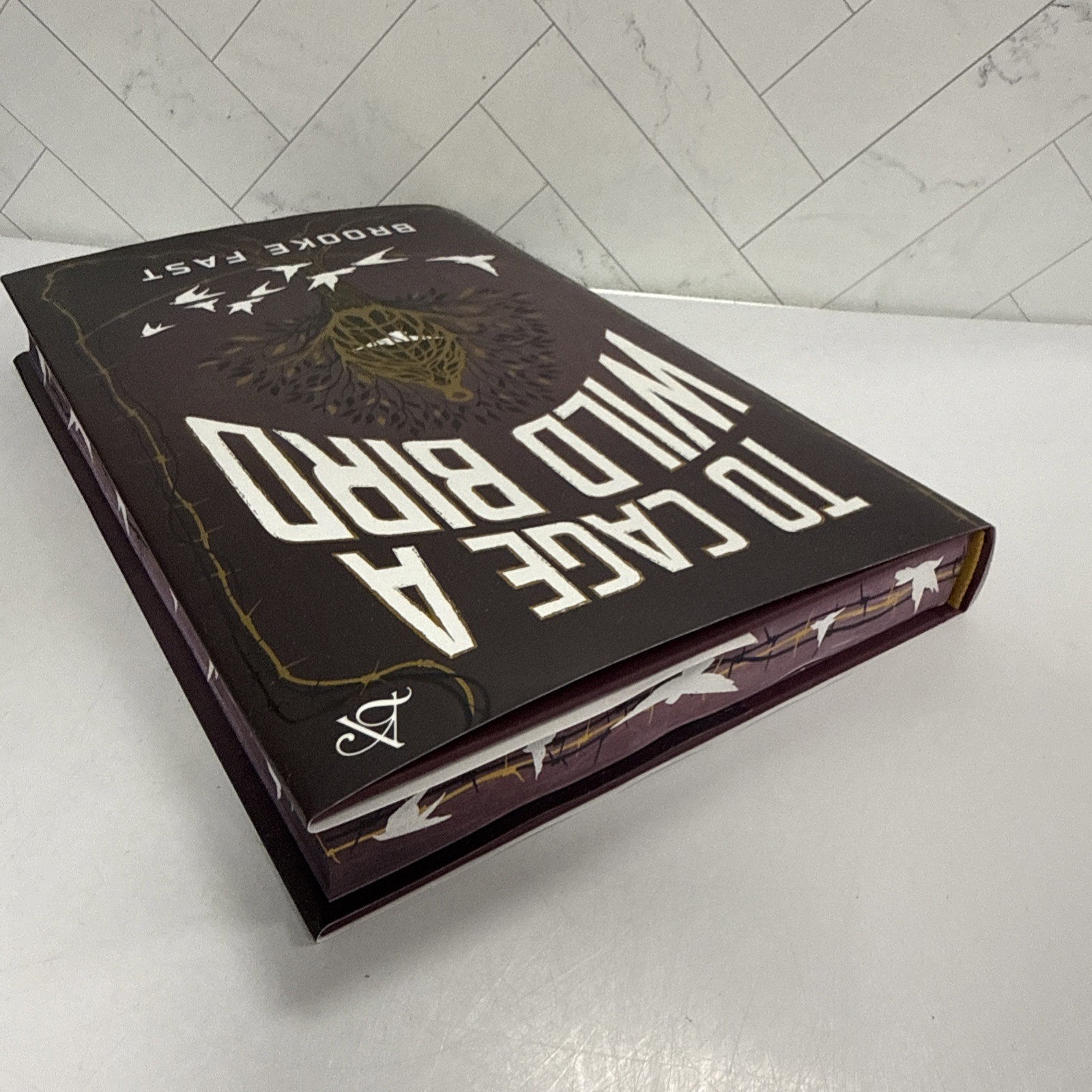 To Cage A Wild Bird By Brooke Fast Allurial Special Edition Edges Hardcover