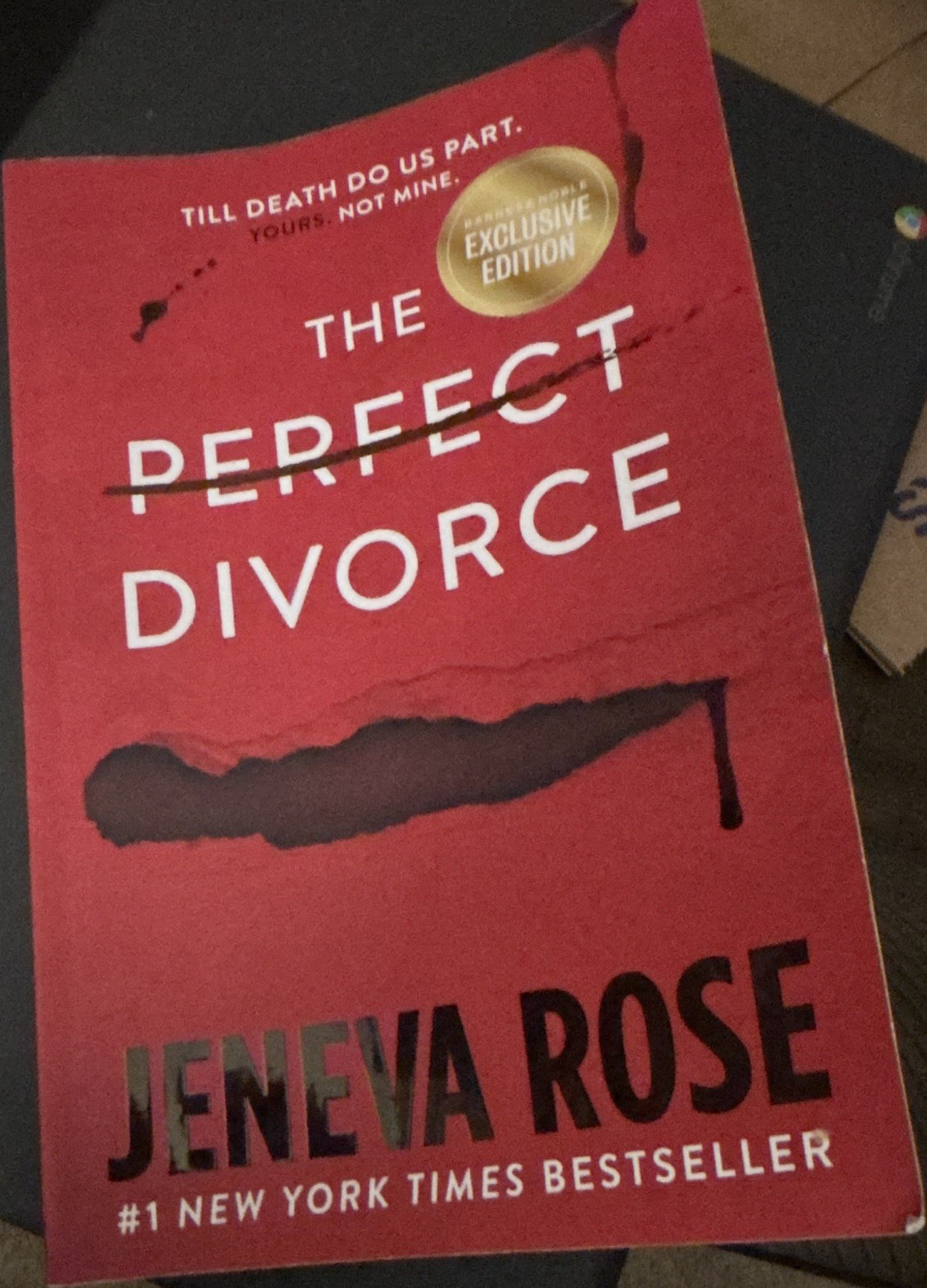 Jeneva Rose The Perfect Divorce Exclusive Edition Paperback Crime & Thriller