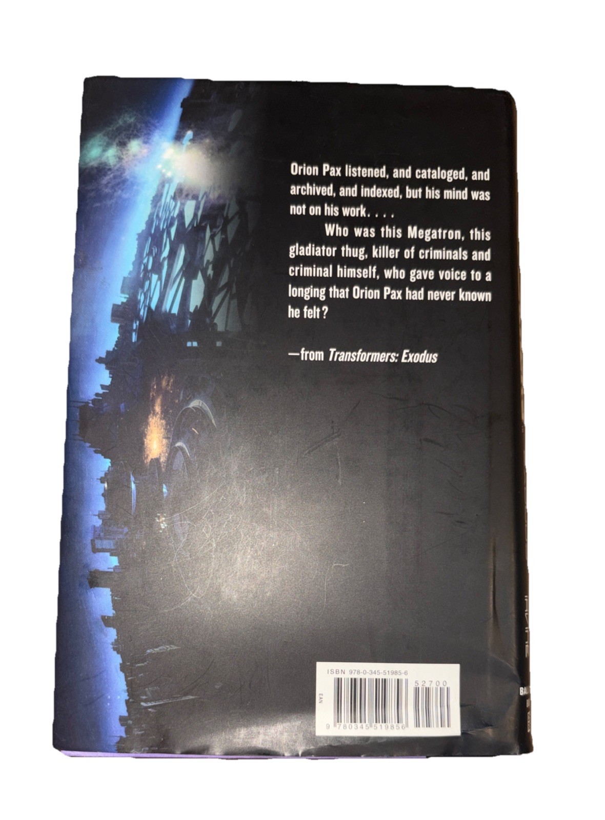 Transformers: Exodus: The Official History of the War for Cybertron