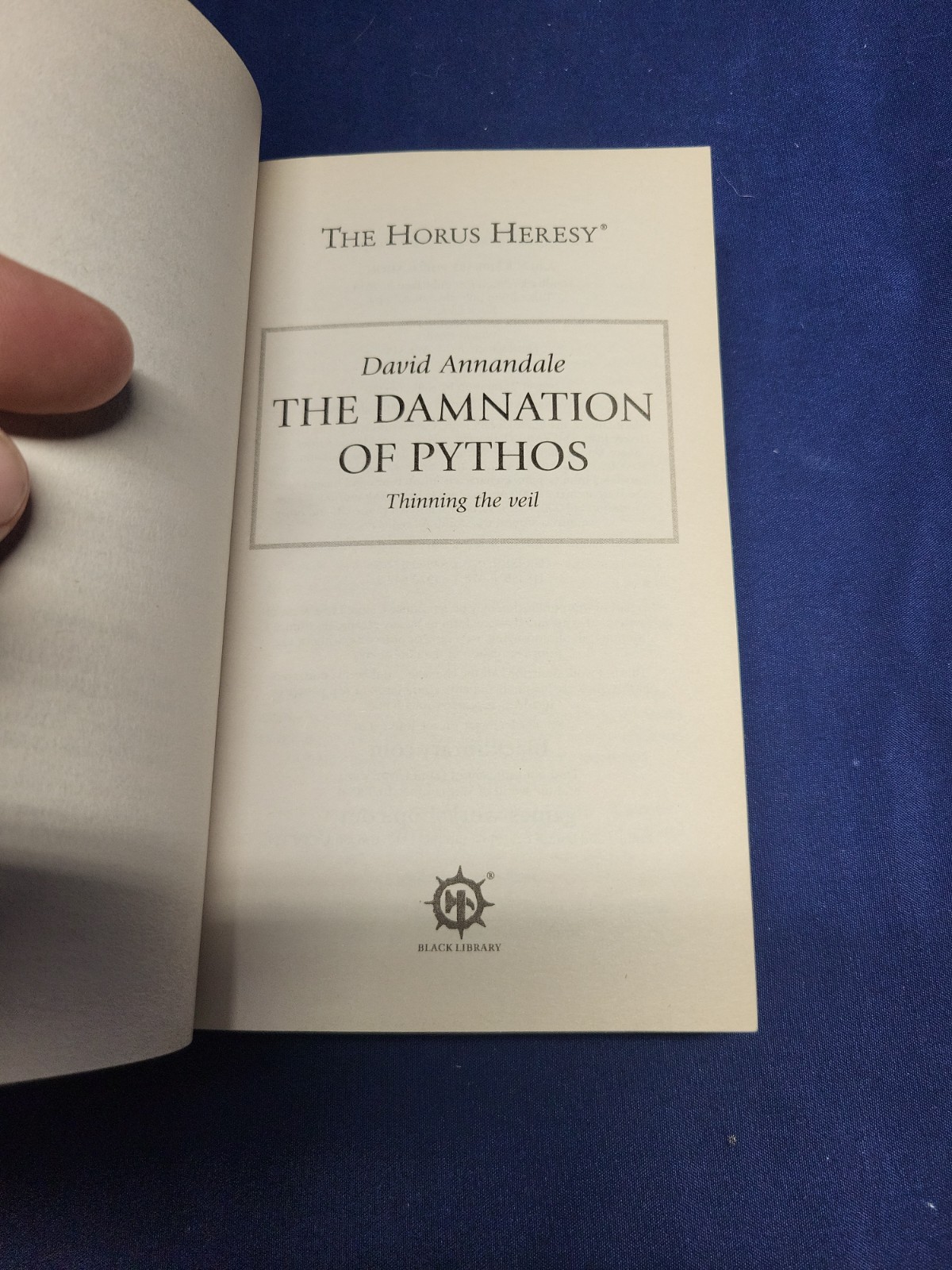 The Horus Heresy Damnation of Pythos David Annandale Mass Market Black Library