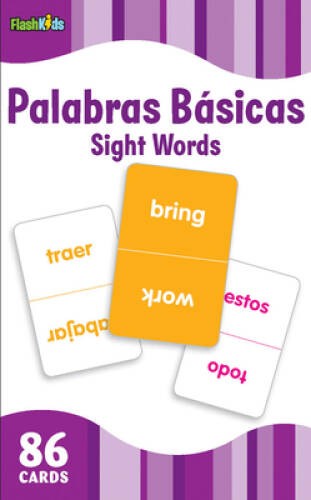 Sight Words (Flash Kids Spanish Flash Cards) 86 Cards (Flash Kids – VERY GOOD