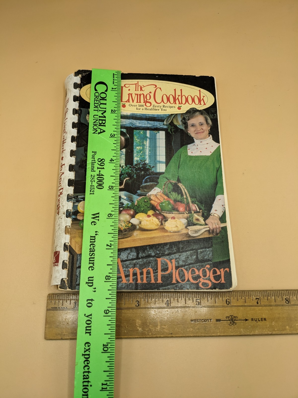 Cookbook: The Slim Living Cookbook 1981 Over 500 Recipes Spiral PB Pages 181