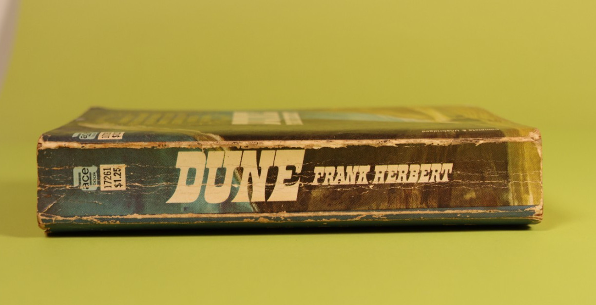 Dune by Frank Herbert Vintage 1965 Ace 17261 Paperback