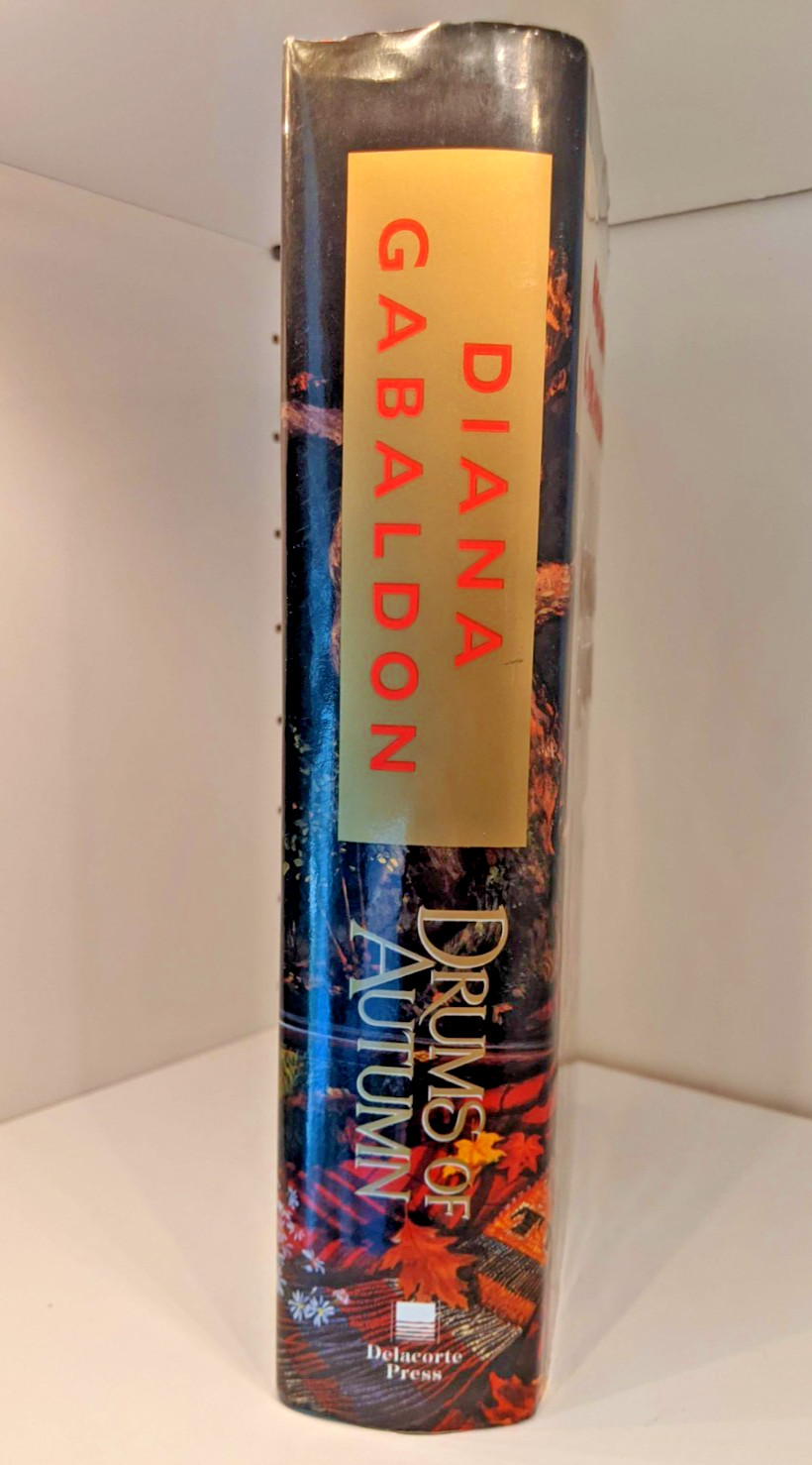 Drums of Autumn Diana Gabaldon SIGNED 1st Edition 1st Print Hardcover 1997 Foil