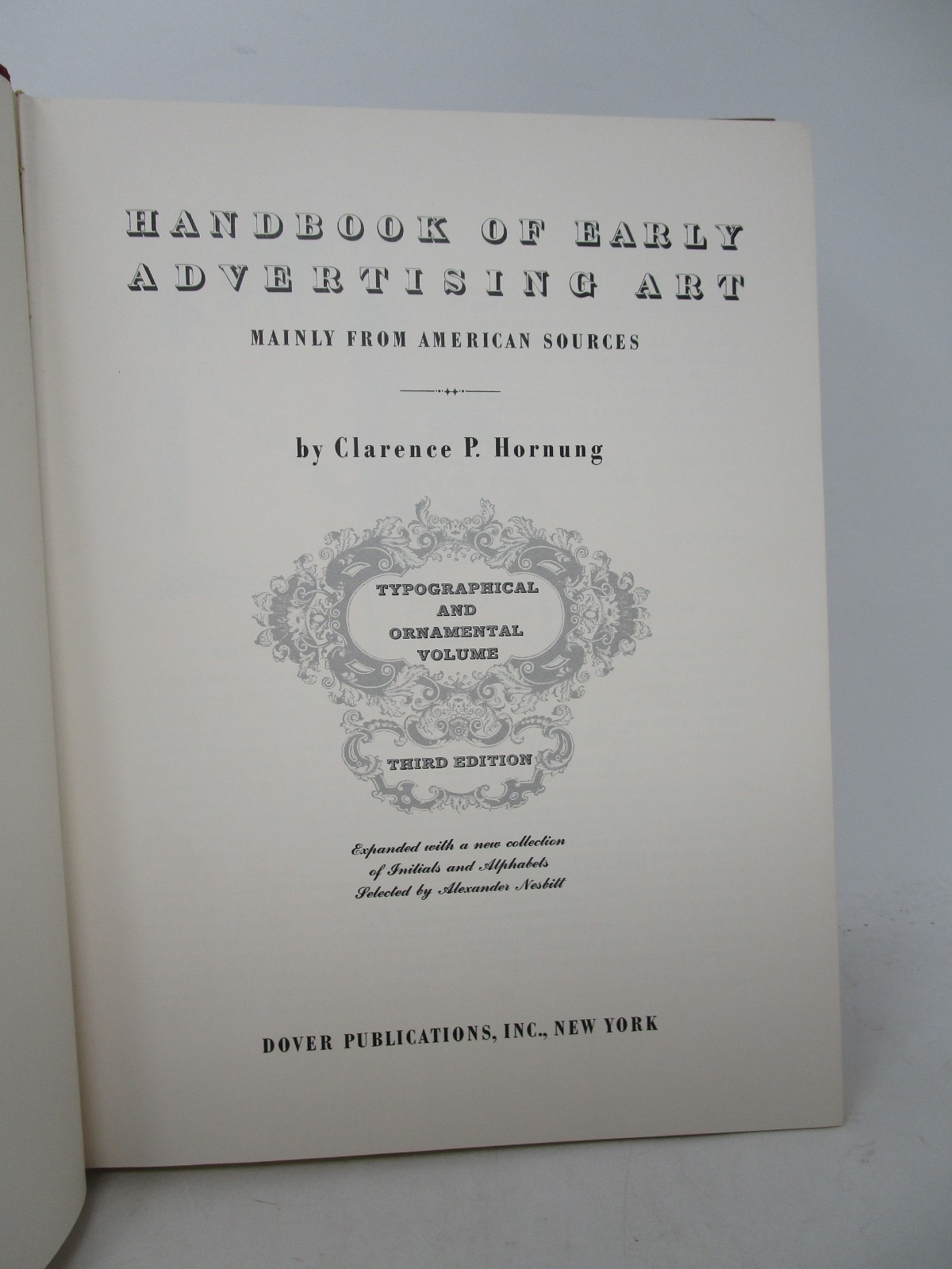 Handbook of Early Advertising Art by Clarence P. Hornung 1956