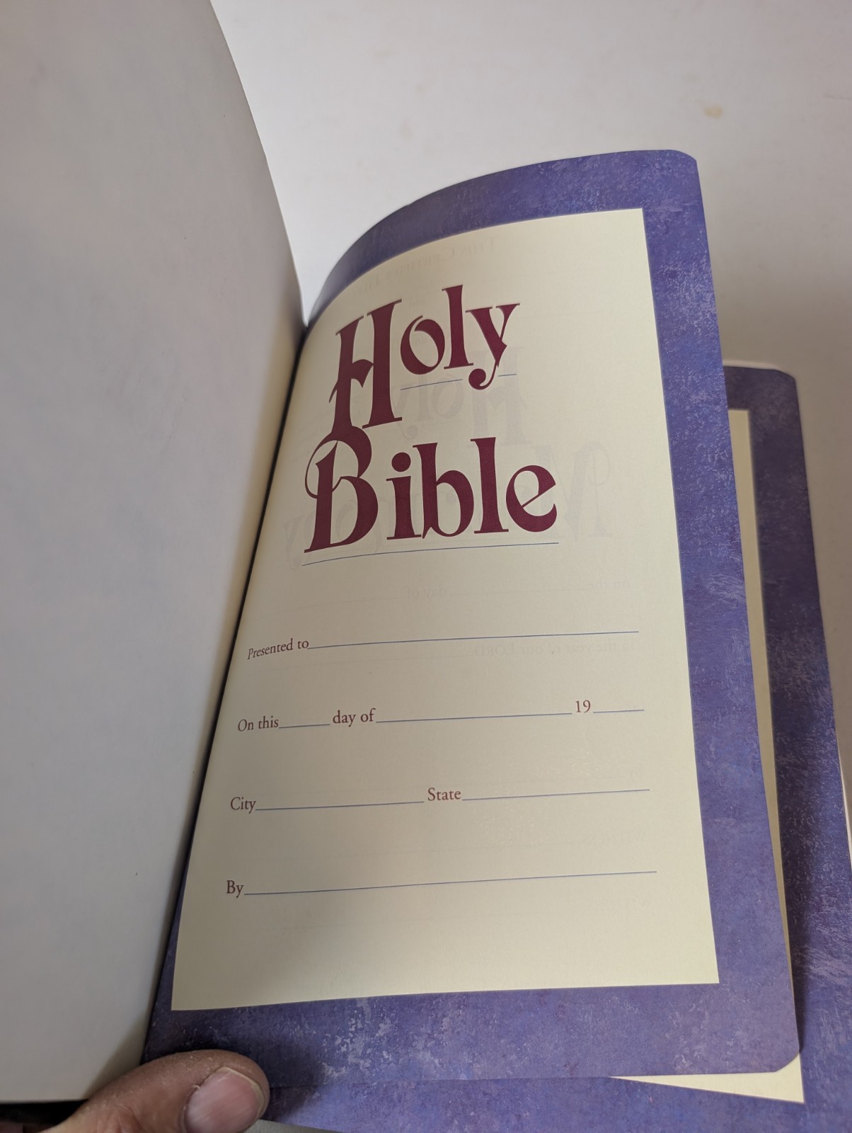NKJV Giant Print Center Column Reference Bible Nelson 996 Black Leather