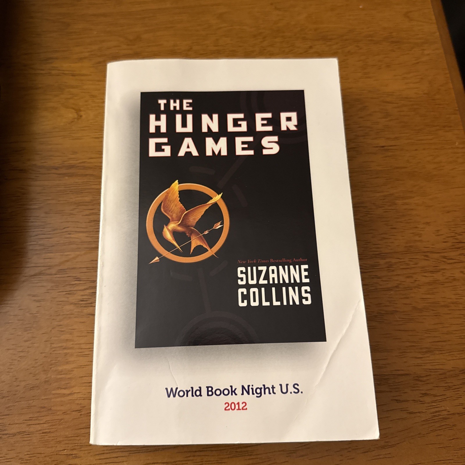 The Hunger Games World Book Night edition 2012 Rare Paperback Book Version