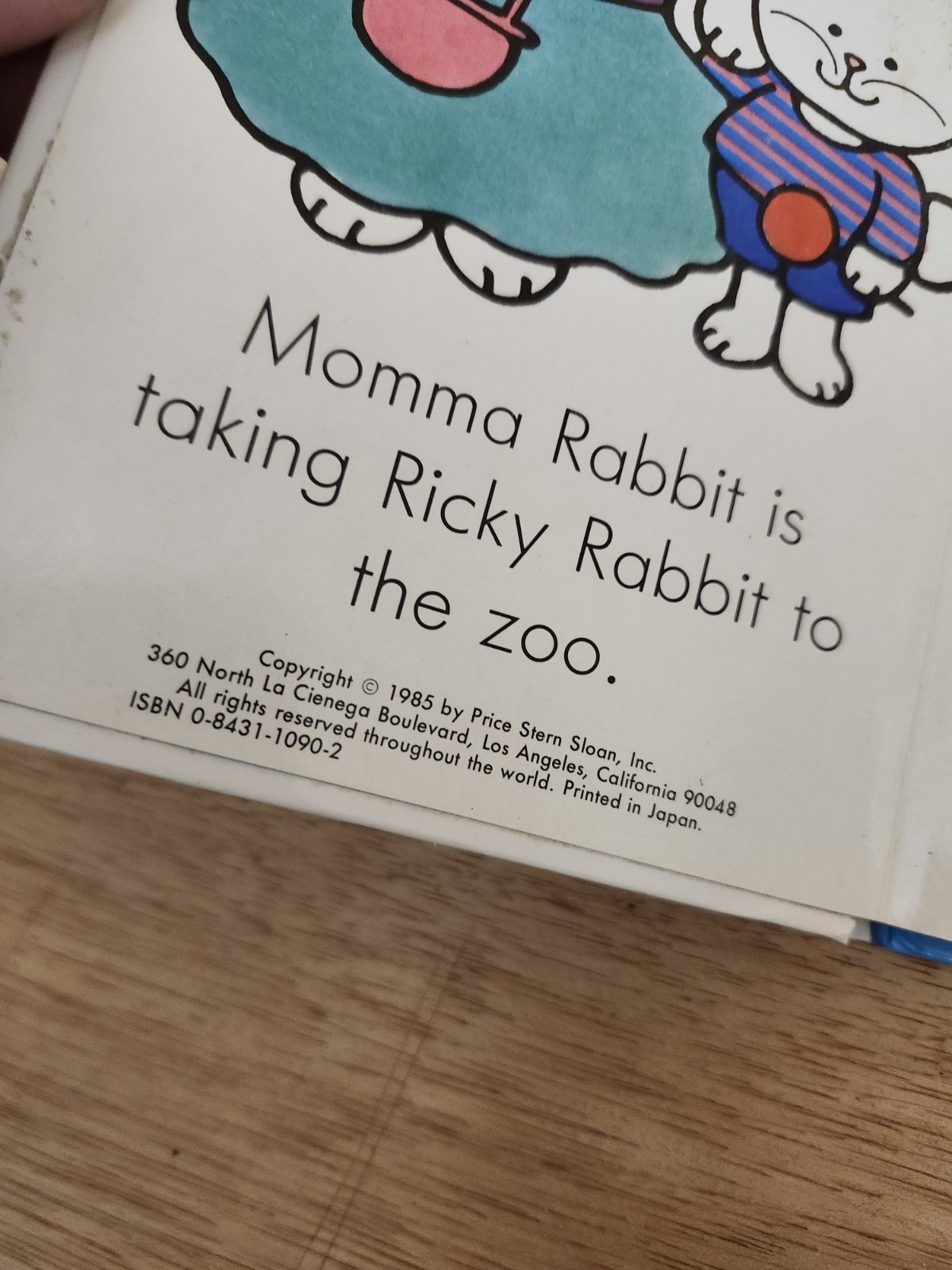 ANIMAL PALS AT ZOO By Henri Parmentier Kids Book Learn To Read Toddler