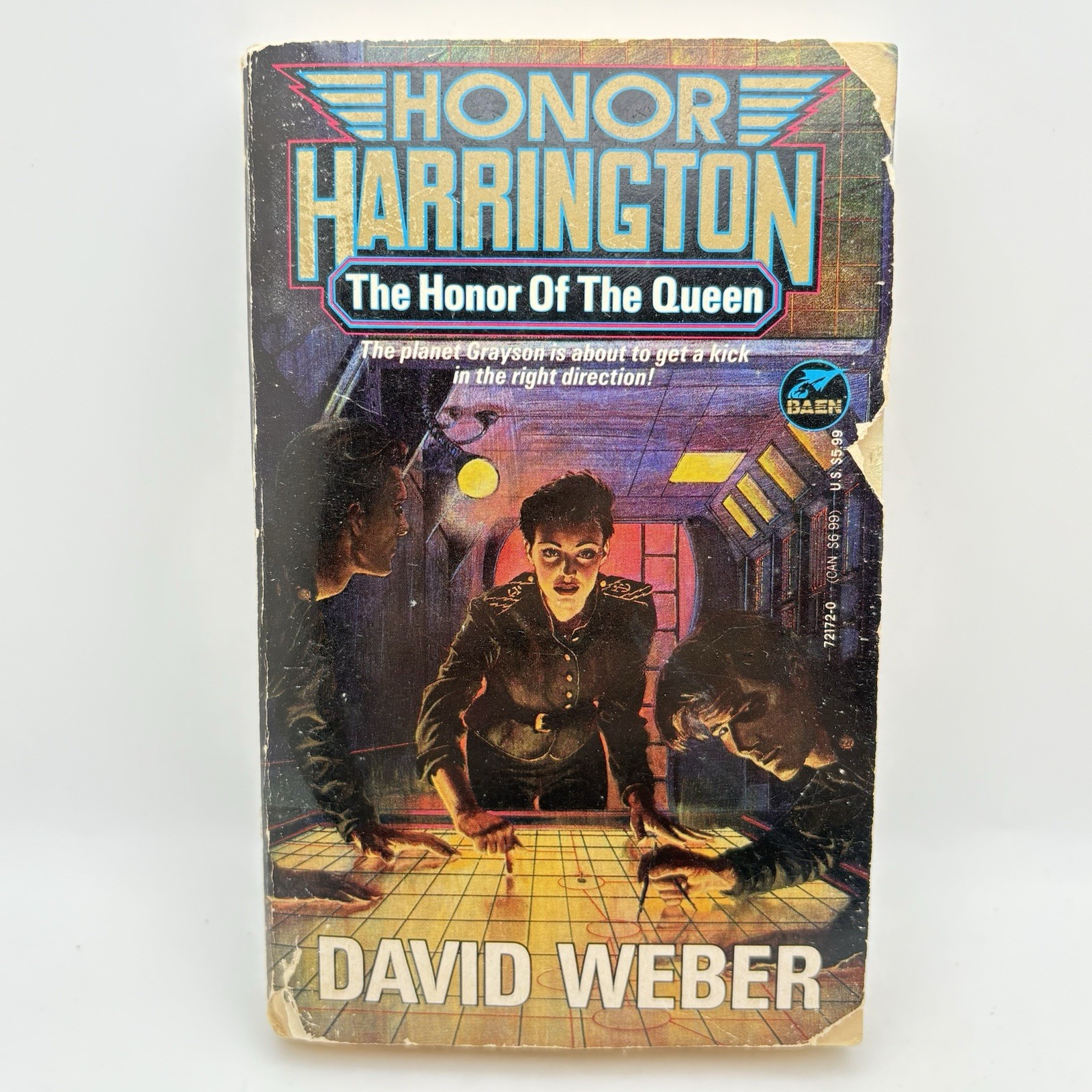 David Weber Honor Harrington 7-PB Lot Baen 1993–2007 Sci-Fi Acceptable