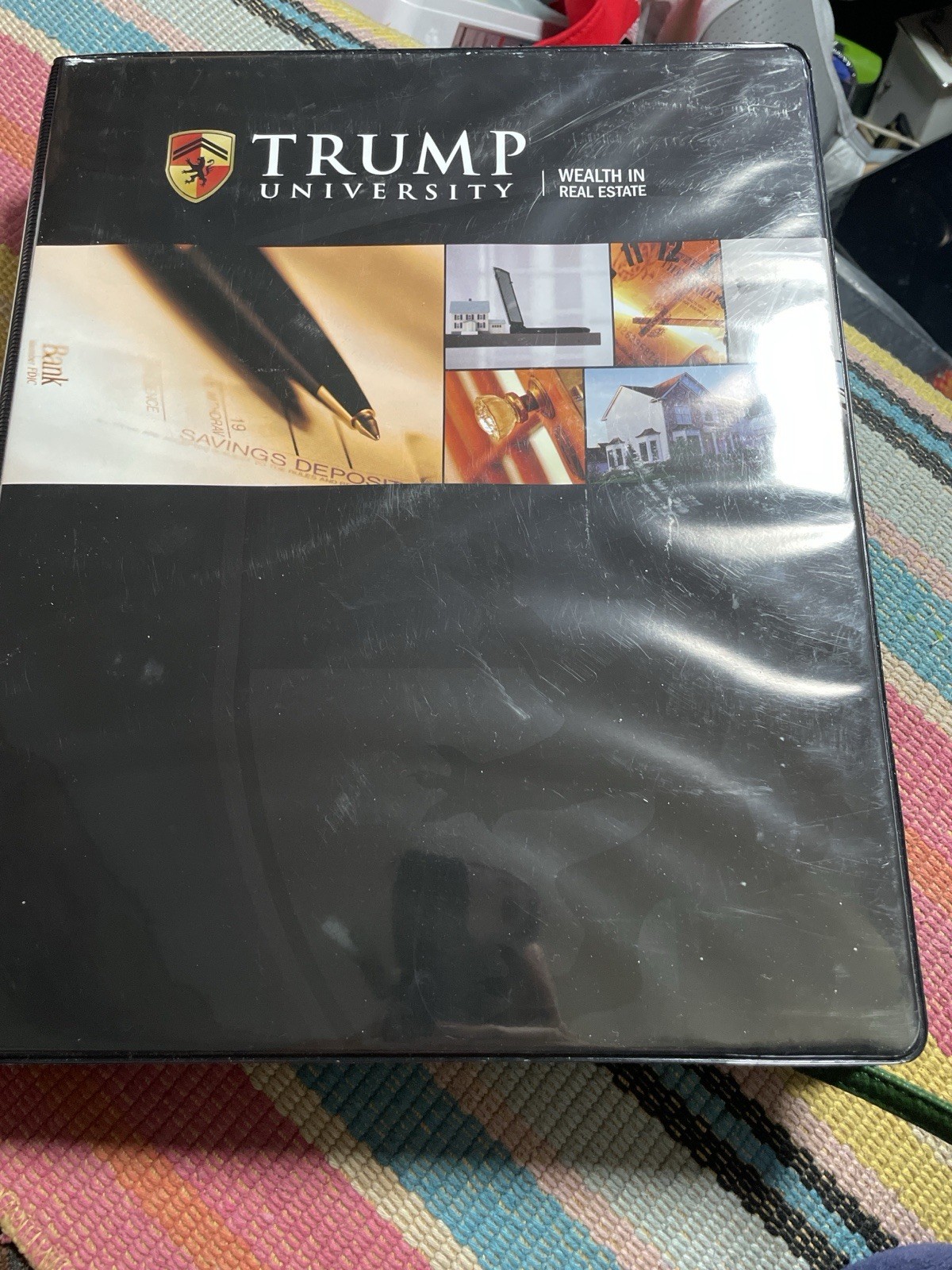 Trump University Wealth in Real Estate 3-Disc Set + Workbook Binder Coaching