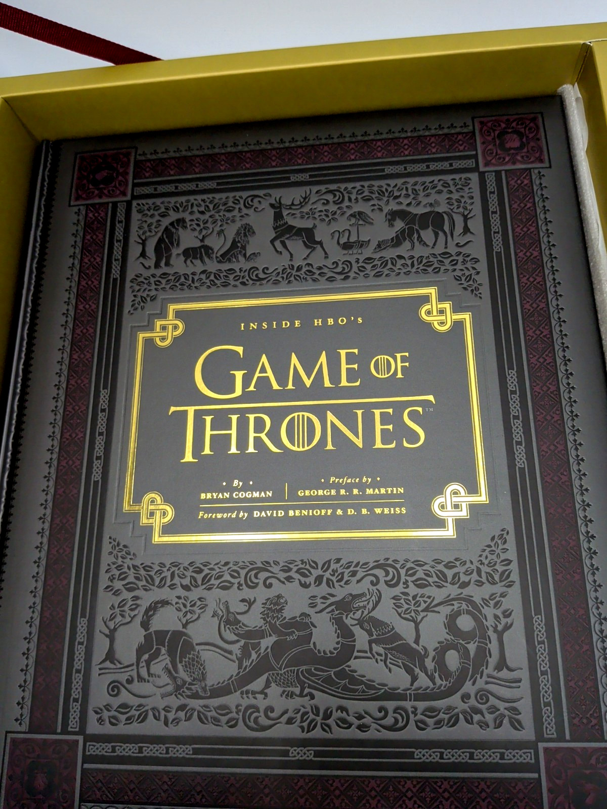 Inside HBO’s Game of Thrones: The Collector’s Edition Book, Maps, Storyboards ++