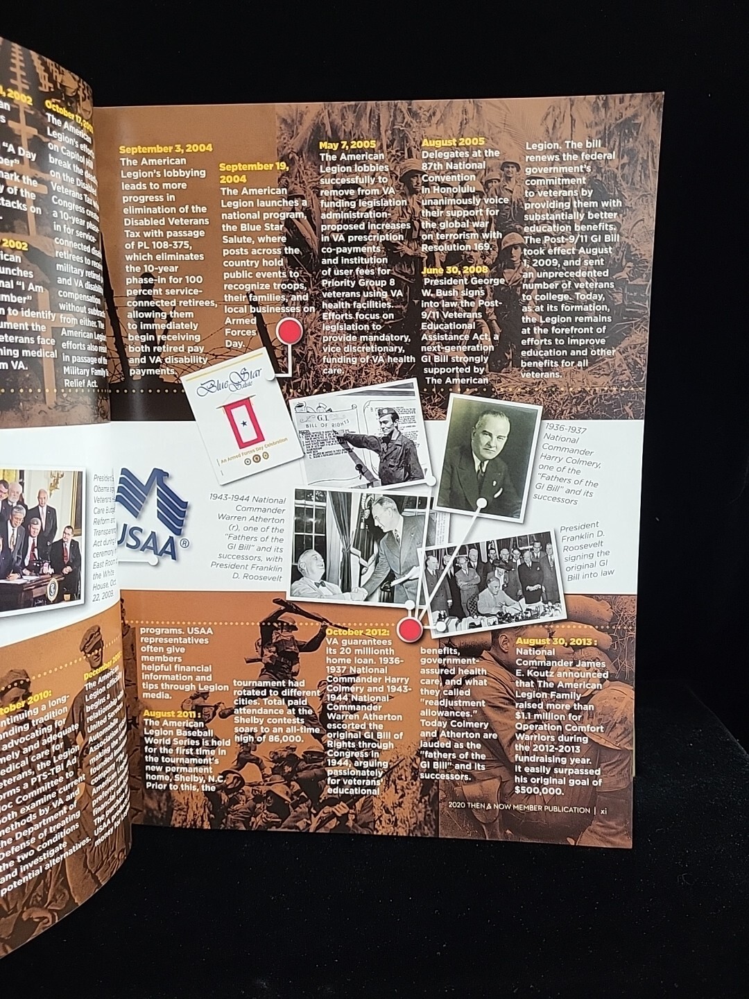 The American Legion Department Of California 2020 Then & Now Member Publication