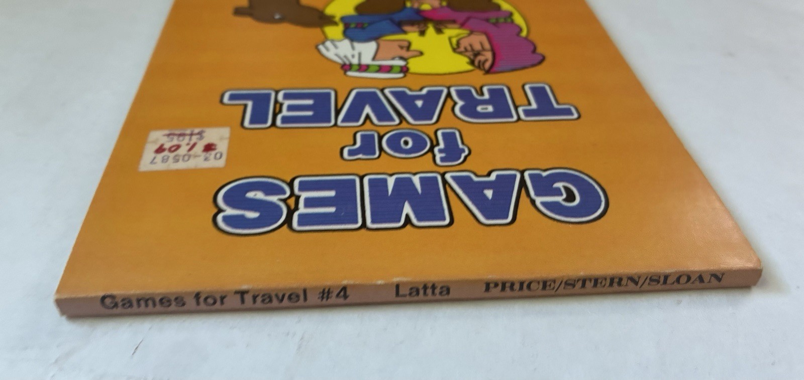Games for Travel #4 Paperback Richard Latta (1986, PB) HTF Unmarked
