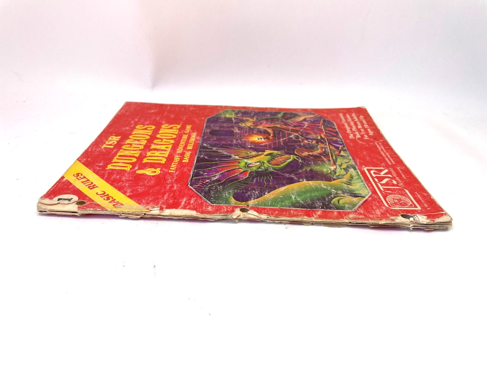 Dungeons & Dragons Basic Rulebook Tom Moldvay 1981 TSR Fantasy RPG Game