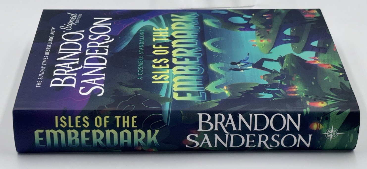Isles of the Emberdark SIGNED by Brandon Sanderson UK 1st/2nd (2026, Hardcover)