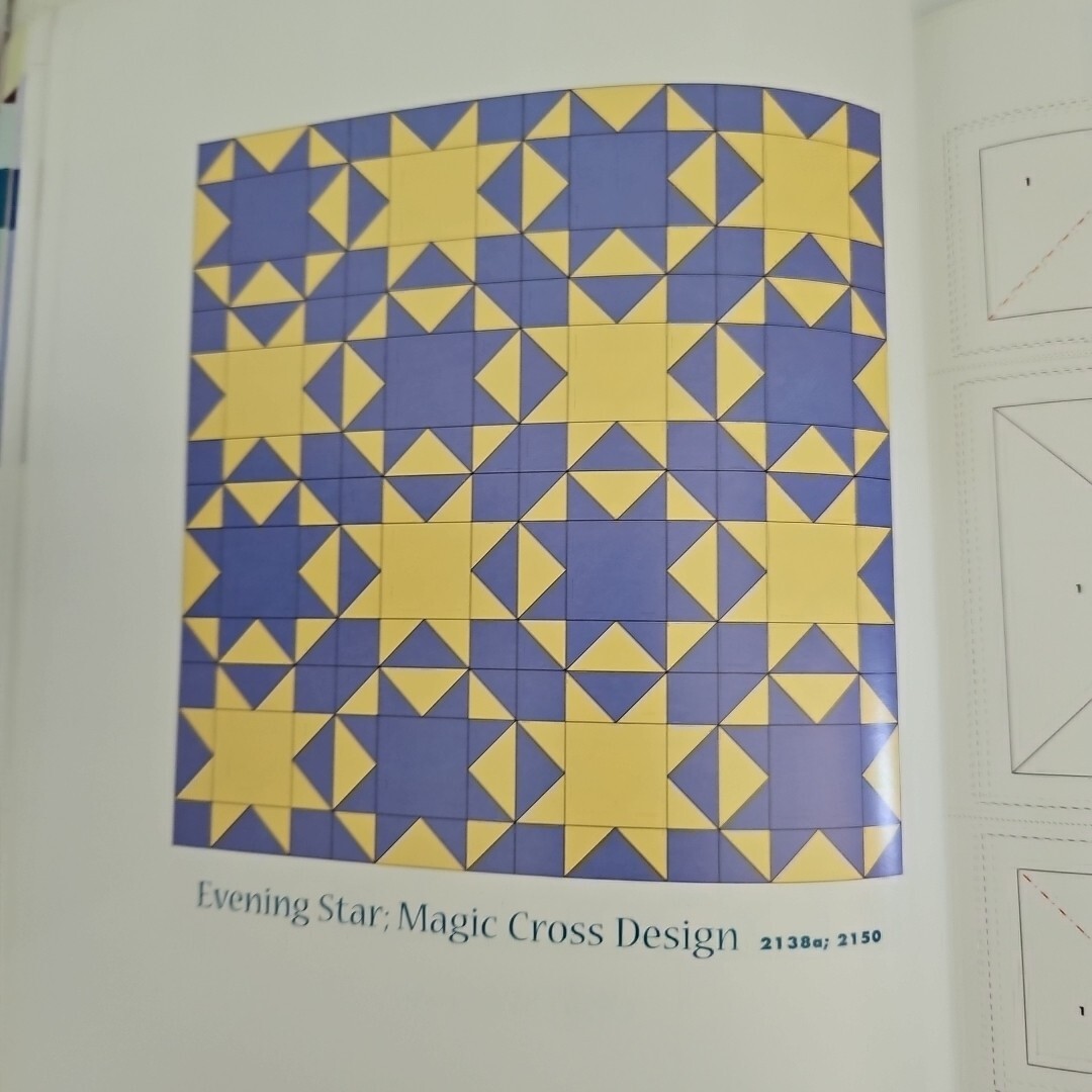 Quiltiing Make It Simpler Paper Piecing Easy 1-2-3 Pinless Fold & Sew Technique