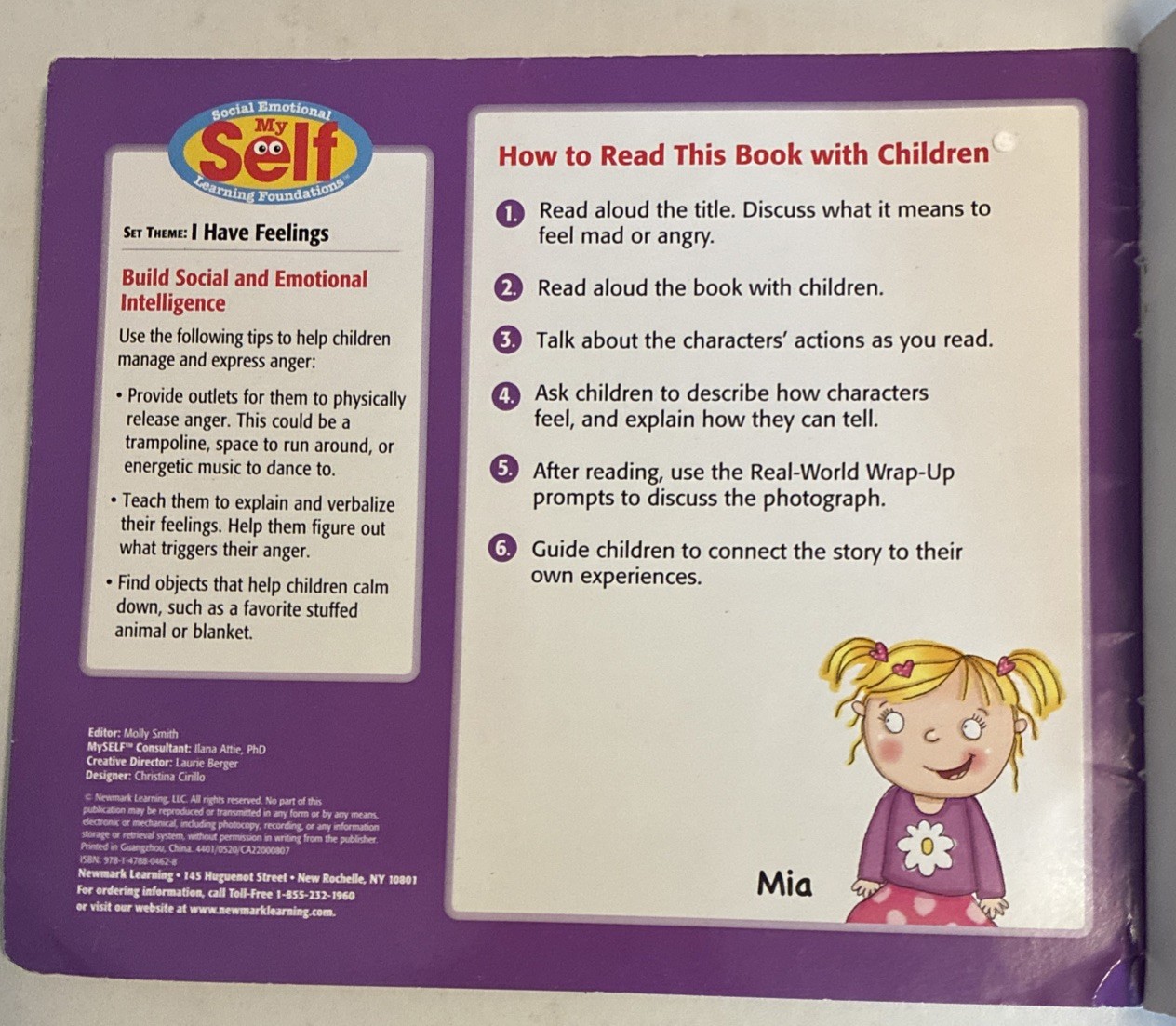 I Was So Mad – My Self Paperback By Jessica Pippin Newmark Learning Illustrated