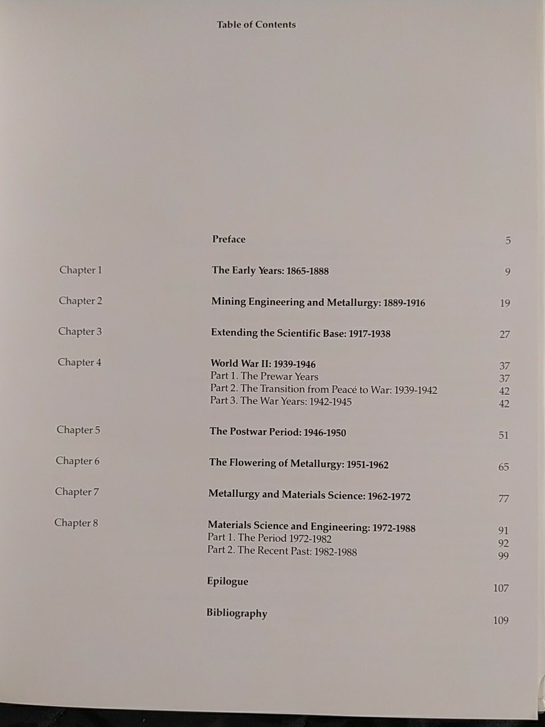 MIT HISTORY METALLURGY MATERIALS SCIENCE AND ENGINEERING 1865 TO 1988 BOSTON MA