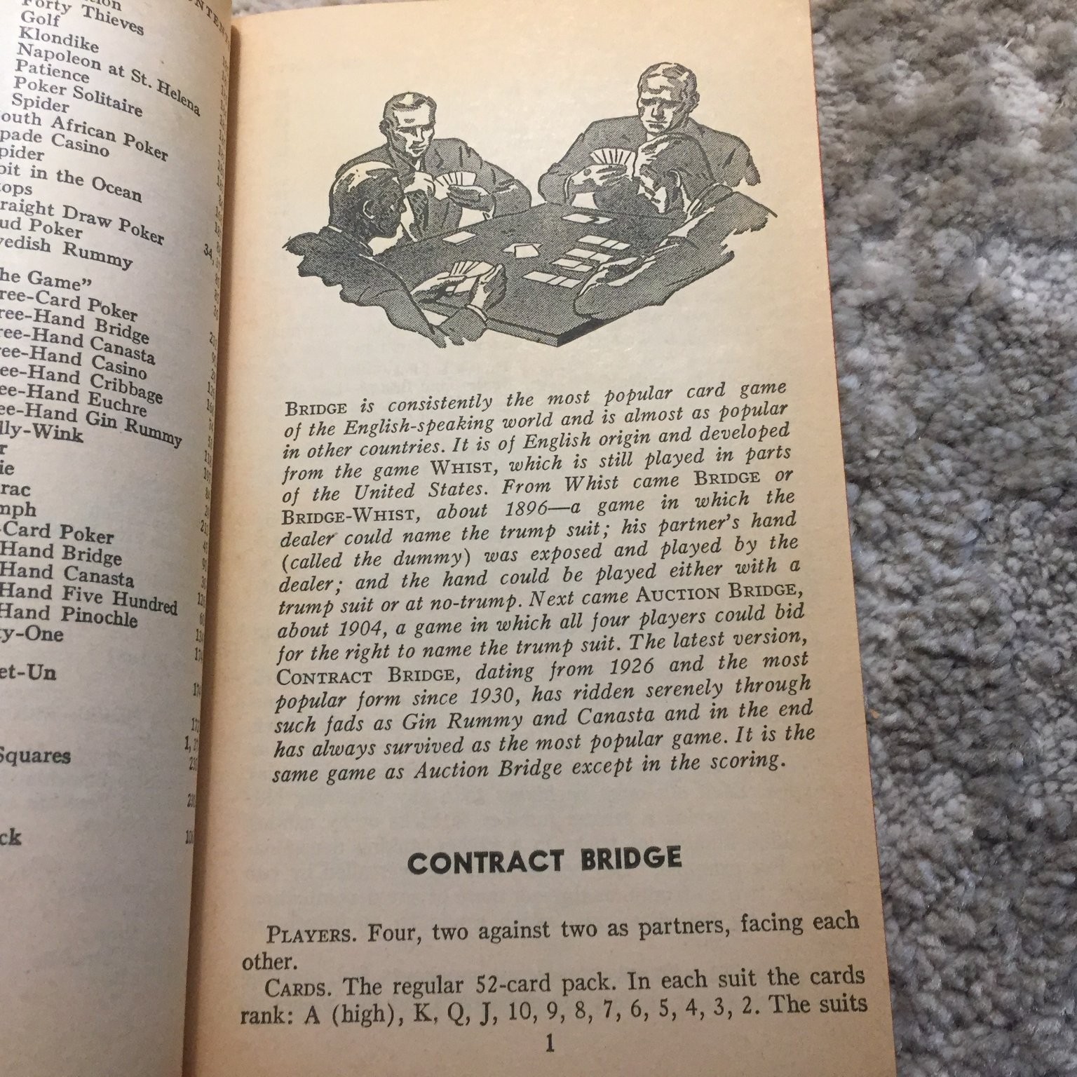 Hoyle’s Rules of Games Morehead Mott-Smith 1963 Signet Games Self Help Book