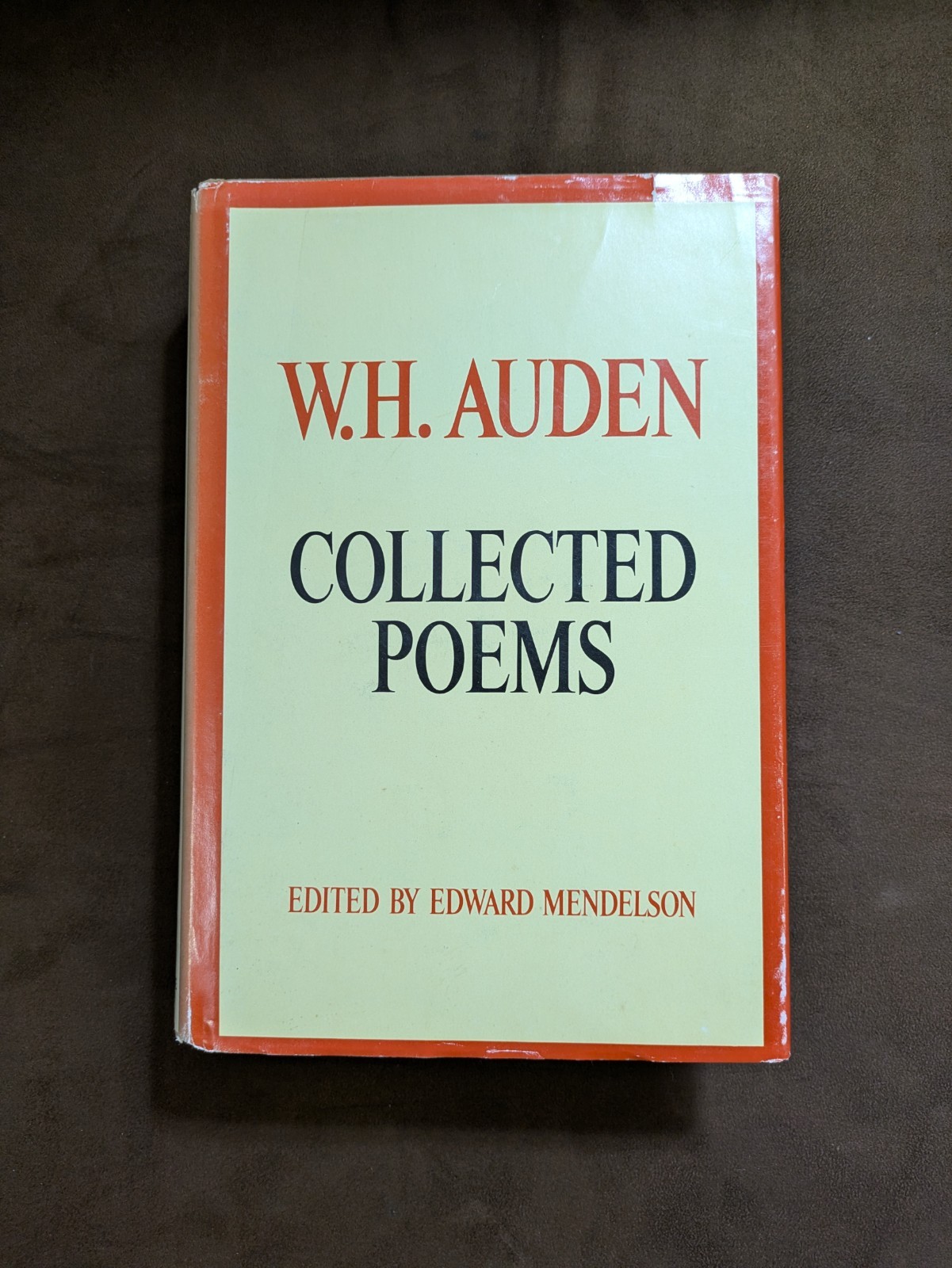 Collected Poems by W. H. Auden (1976, Hardcover) First Trade Ed. Read Descrip.