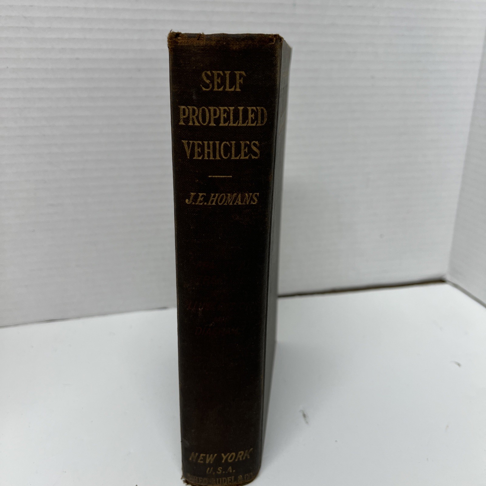 James E Homans,Rare 1904 Self Propelled Vehicles Automobiles,2nd Edition, HB