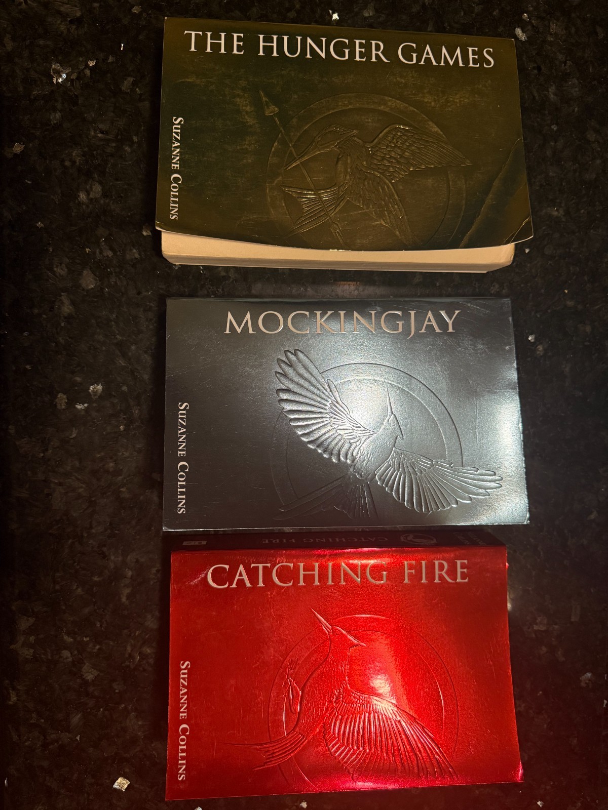 *RARE FIRST PRINTS* Hunger Games Foil Edition PB Book Set (Good to Very Good)