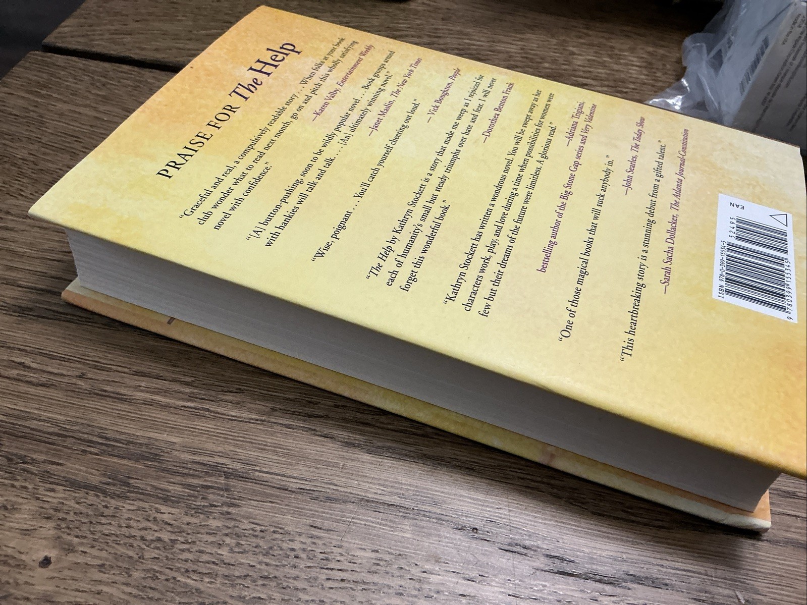 2009 Hardback Book w/Dust Jacket Kathryn Stockett – “The Help”