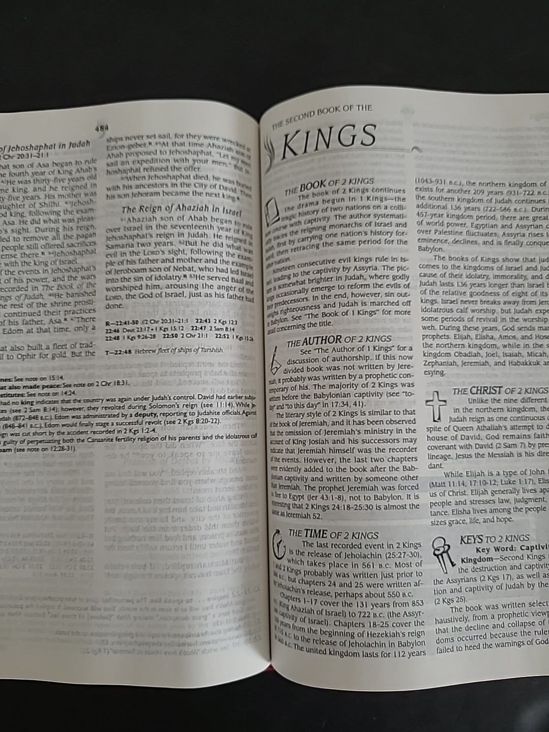 Open Bible Red Letter And Thumb Index 1998,HC ,NLC With Zipper Case