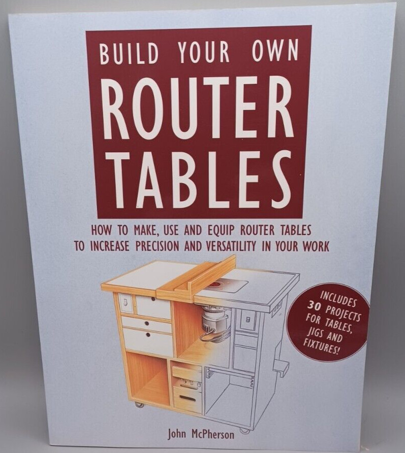 Build Your Own Router Tables by McPherson 159 Pages Paperback