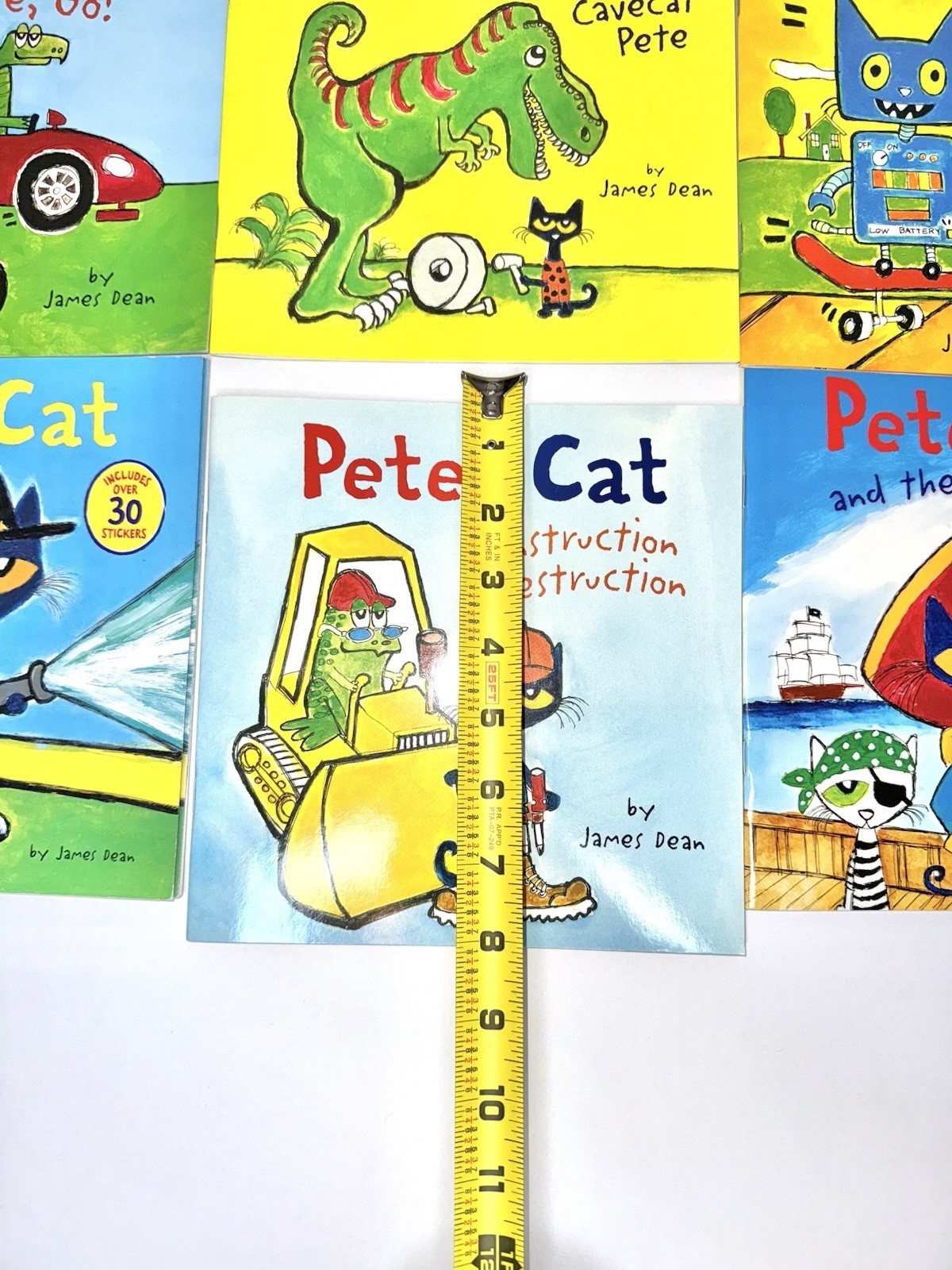 Pete The Cat Books, 6 Books, I Can Read Phonics Books