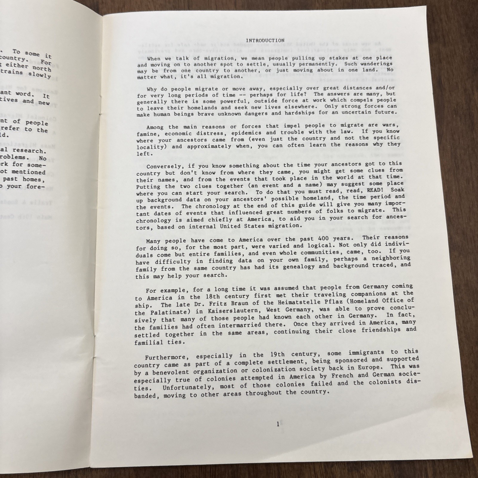 American Migration Guide John H. Heisey 1985 Book History 28 Pages