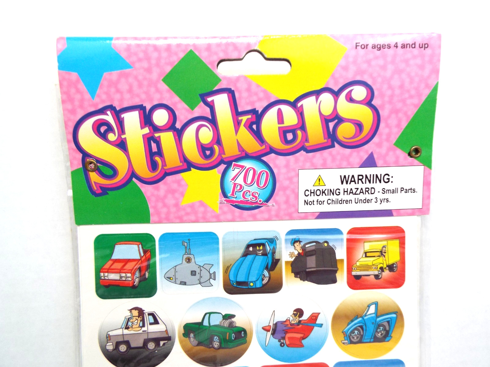 2: Coloring & Activity -Away We Go! & 700 piece Stickers-Vehicles & Small Cutsie