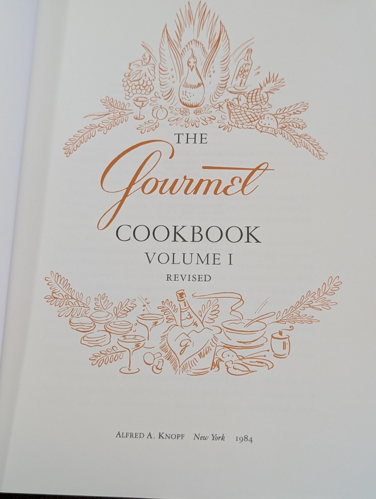 The Gourmet Cookbook Volume 1 & 2 Hardcover Vintage Set Revised 1980s