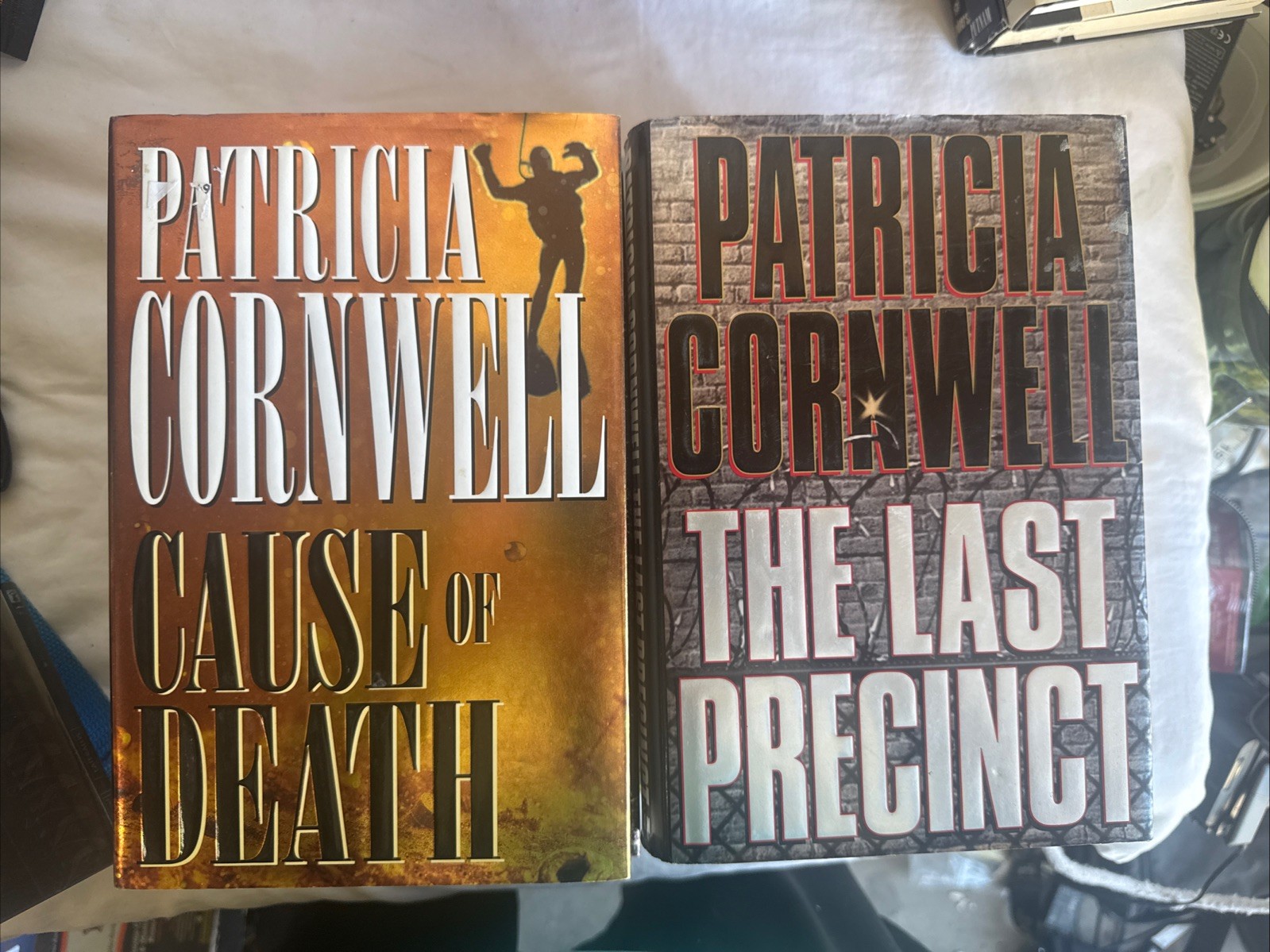 Patricia Cornwell Lot of 16 Hardcover Books Kay Scarpetta Mystery Series