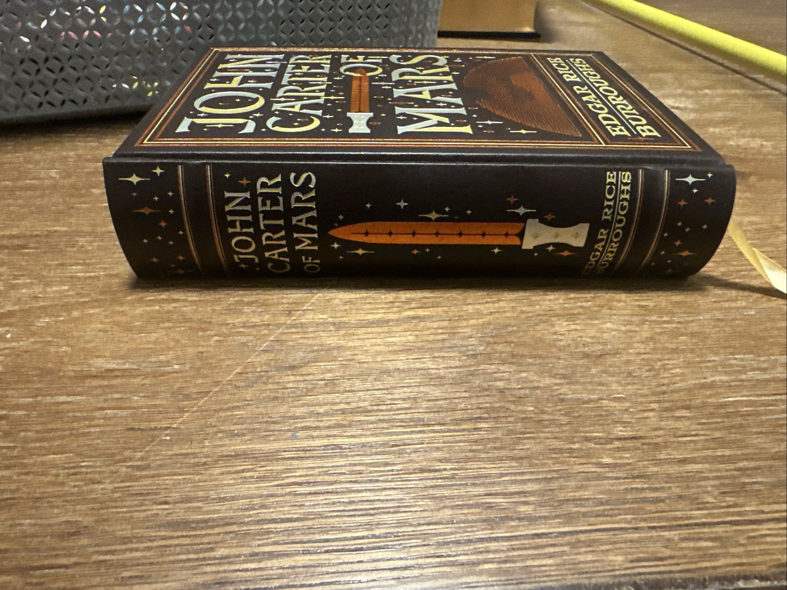 Edgar Rice Burroughs John Carter of Mars Trilogy B&N Collectible Leather HC HTF