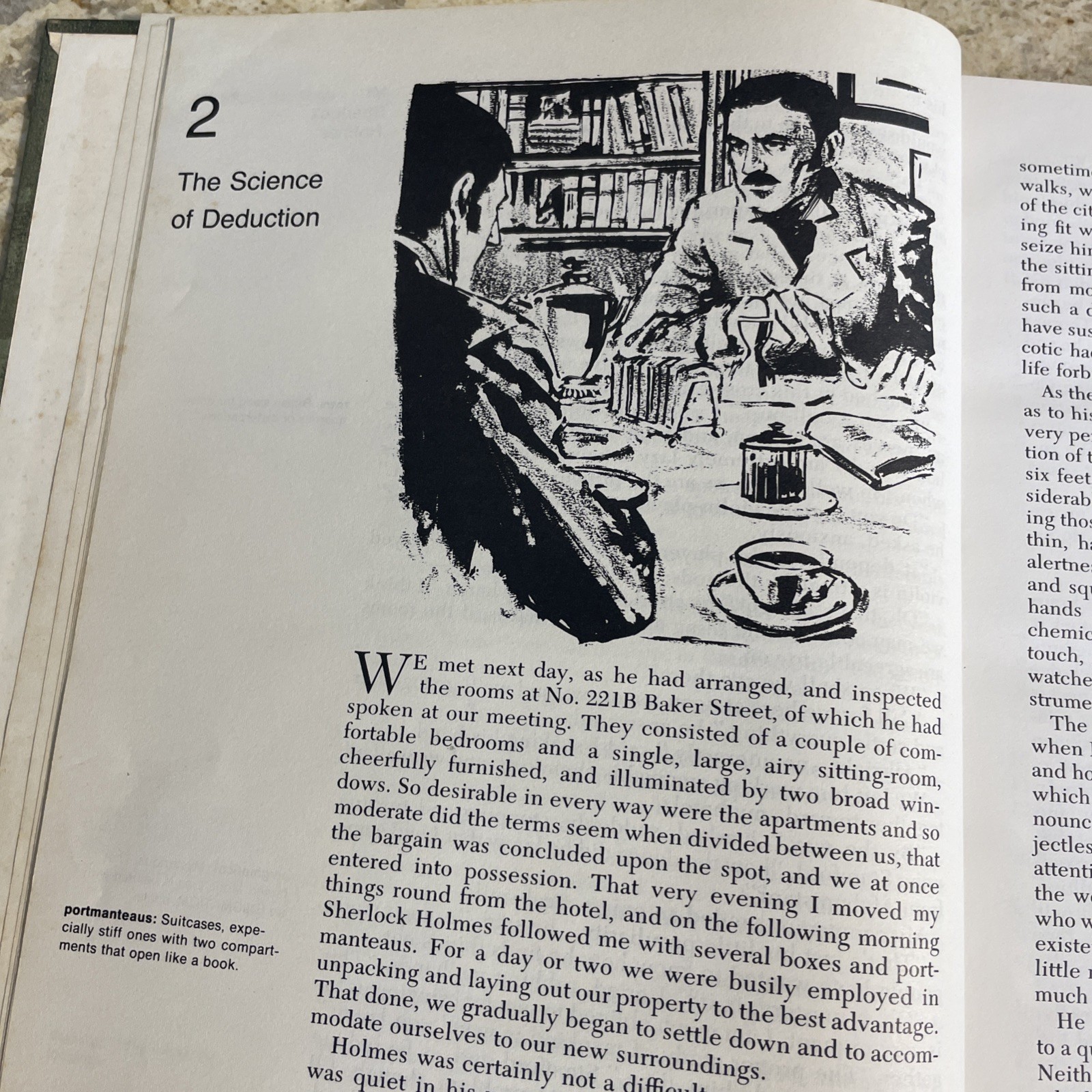Vintage 1968 Casebook of Sherlock Holmes By A. Conan Doyle (Illustrated, HC)