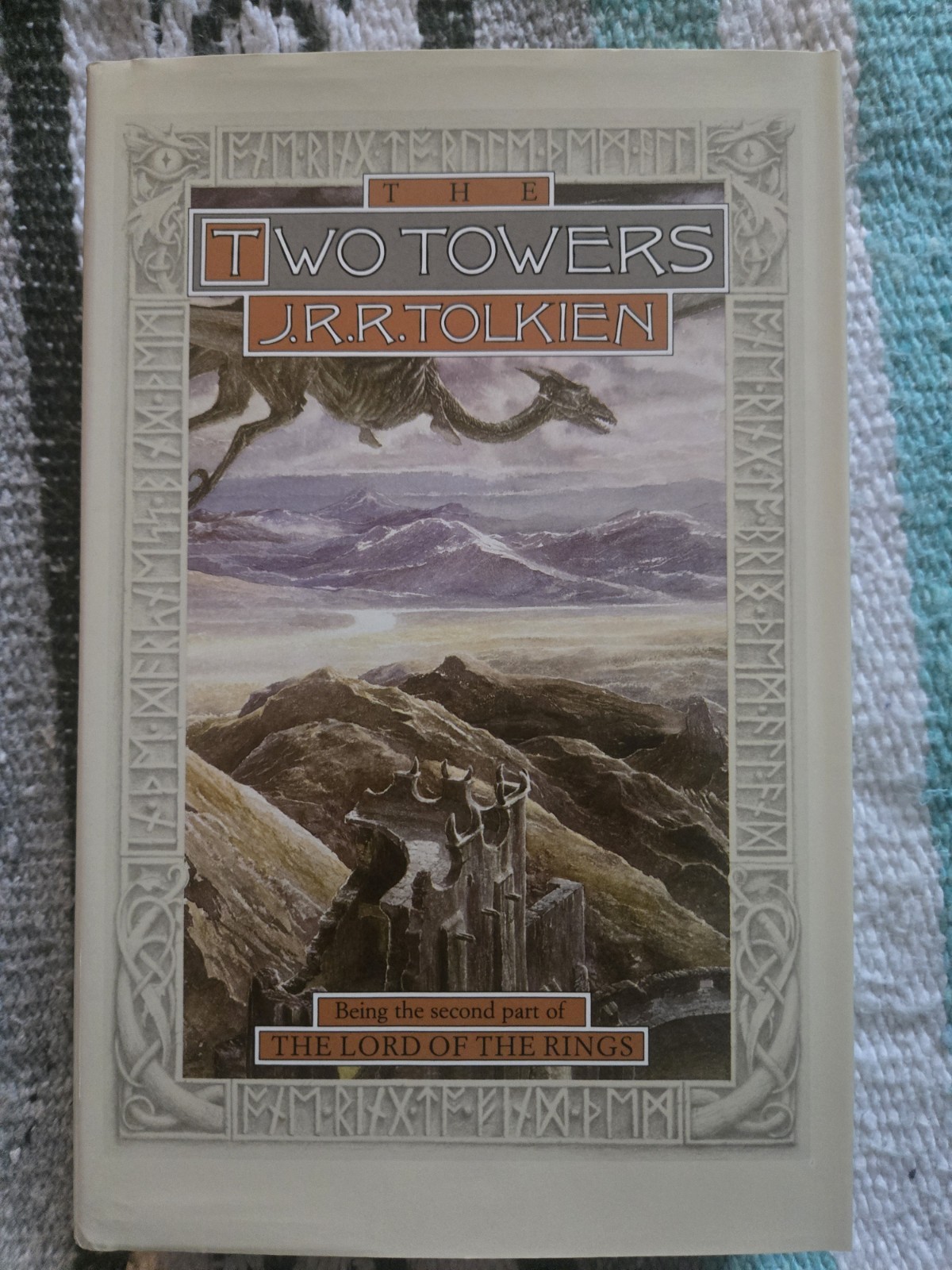 THE LORD OF THE RINGS TRILOGY J.R.R. Tolkien Hardcover 3-Volume Box Set 1993